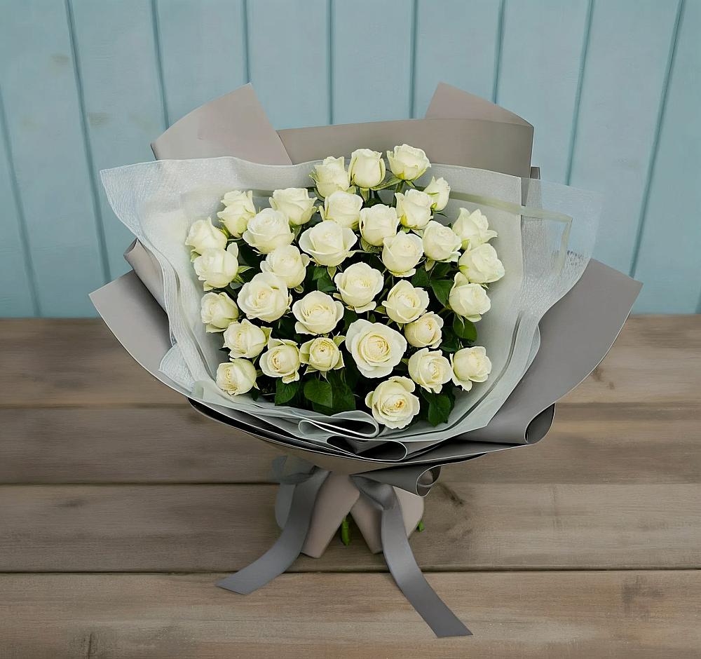 Букет Белоснежная нежность в Сернуре
