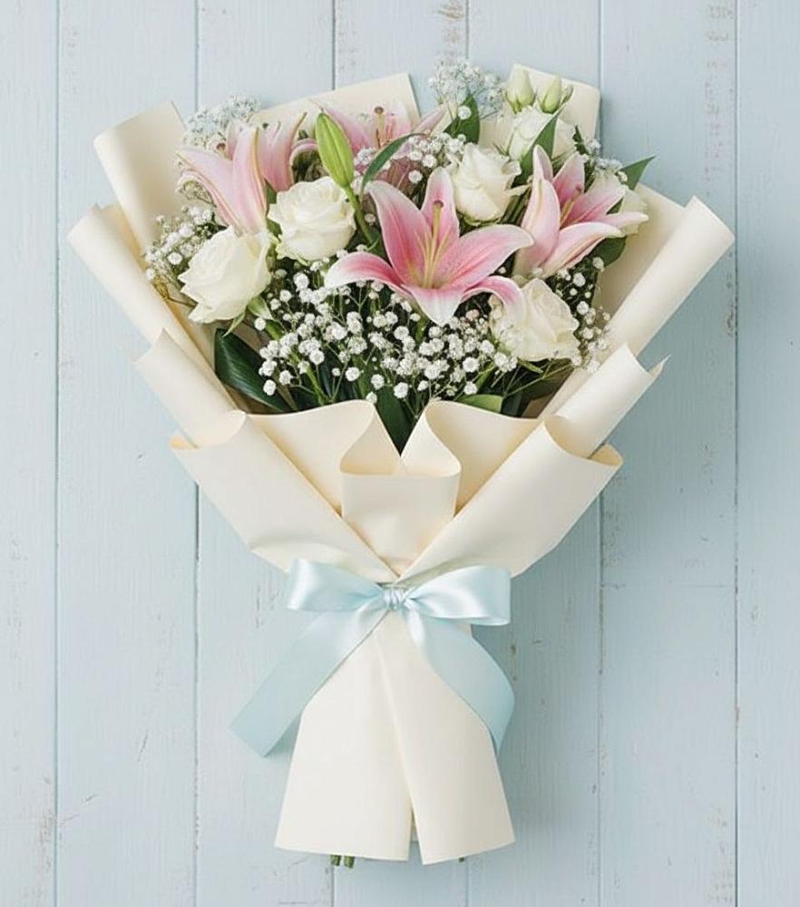 Букет цветов из: Лилии в Сернуре