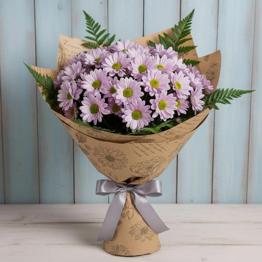 Букет цветов из: Хризантемы в Сернуре