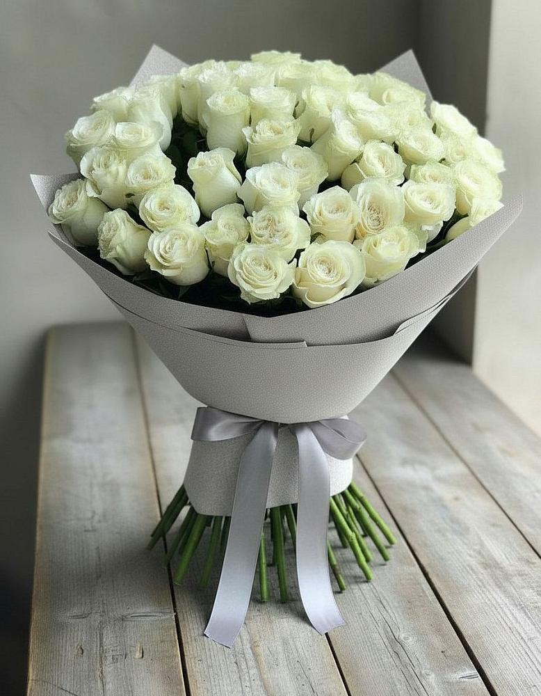 Букет 35 Белых роз в Сернуре