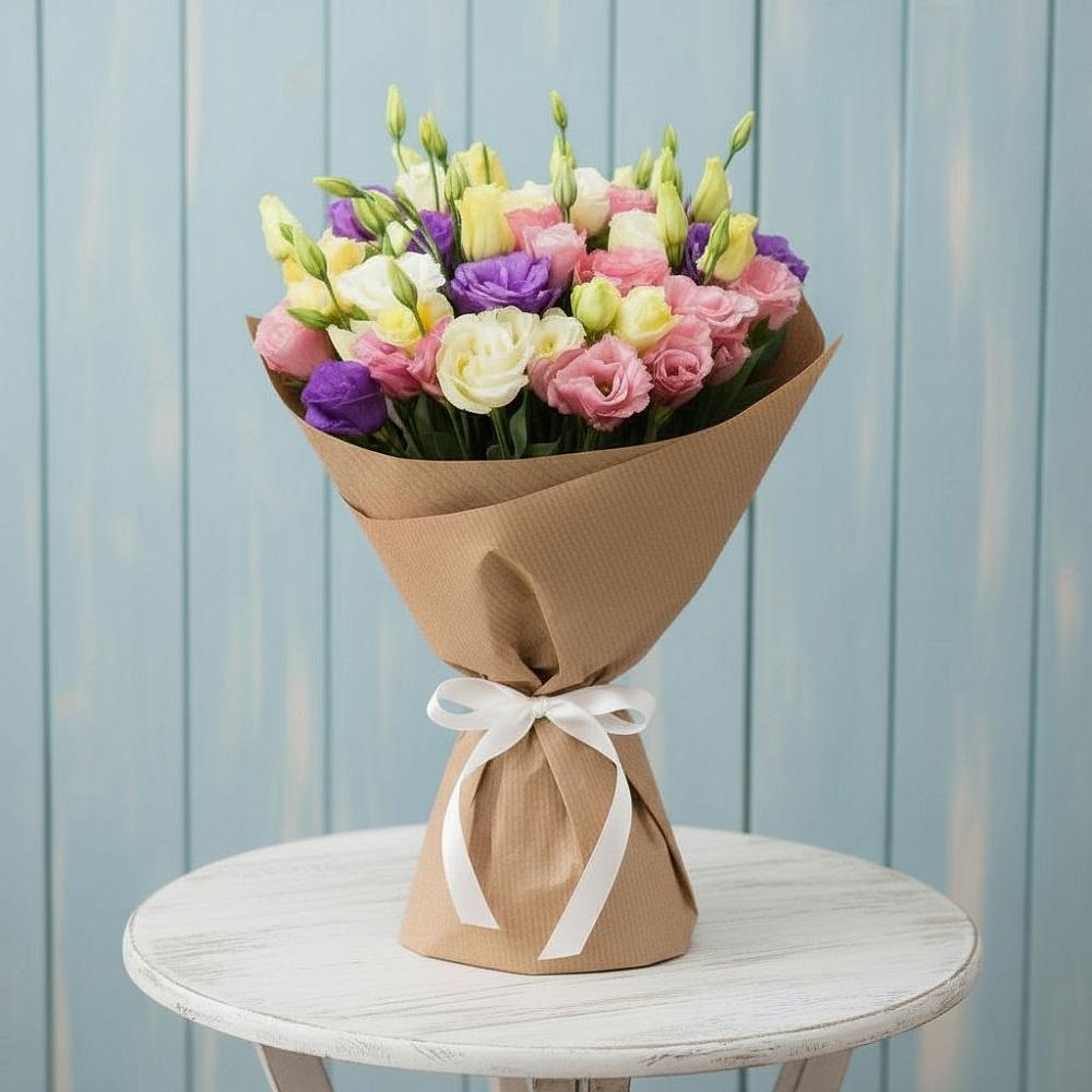 Букет цветов из: Лизиантусы в Сернуре